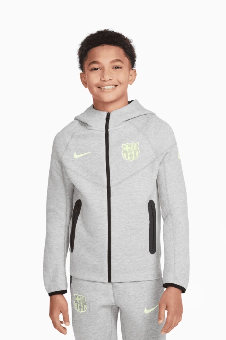 Кофта Nike FC Barcelona 24/25 Tech Fleece Junior - Сірий