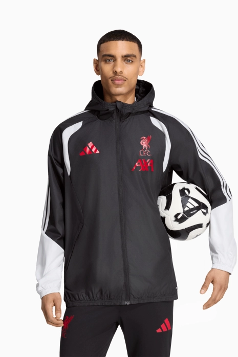 Nike adidas Liverpool FC 26/27 Tiro All Weather Jacke - Schwarz