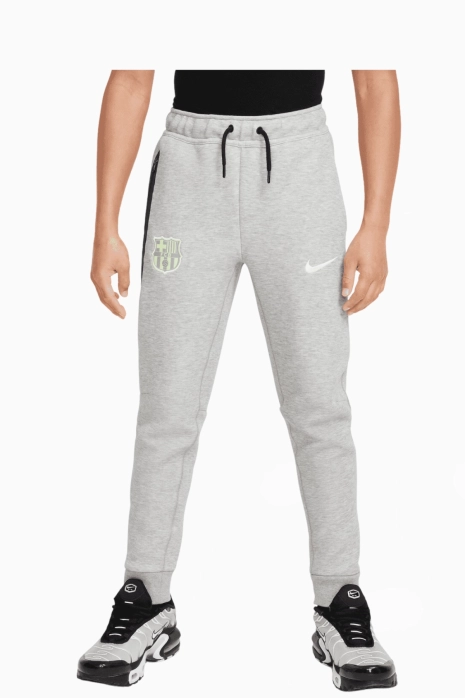 Hlače Nike FC Barcelona 24/25 Tech Fleece Junior - Siva