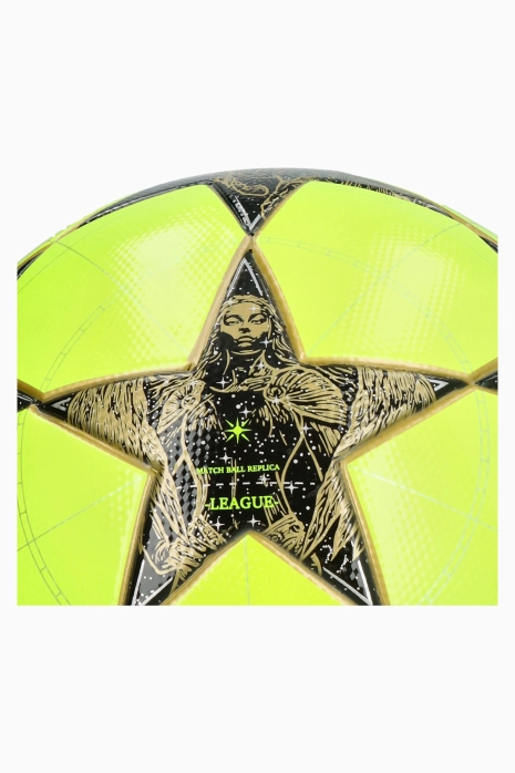 Футбольний м'яч adidas UCL League 25/26 Winter розмір 4 - жовтий