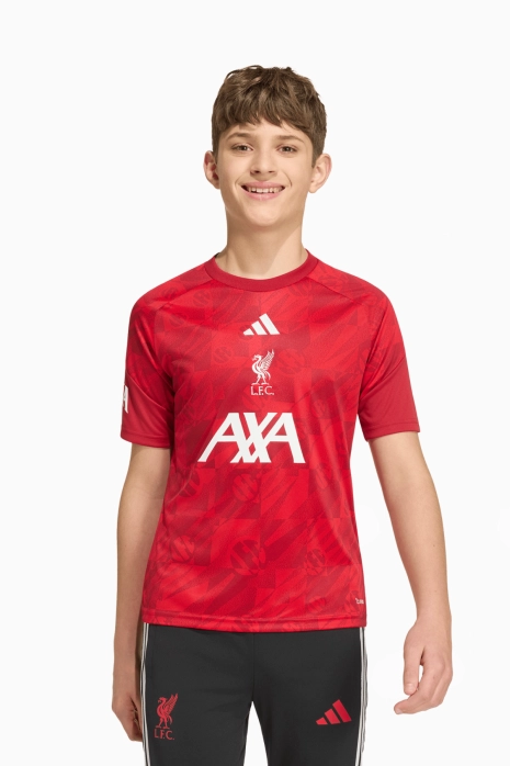 T-Shirt adidas Liverpool FC 26/27 Pre-Match Junior - Red
