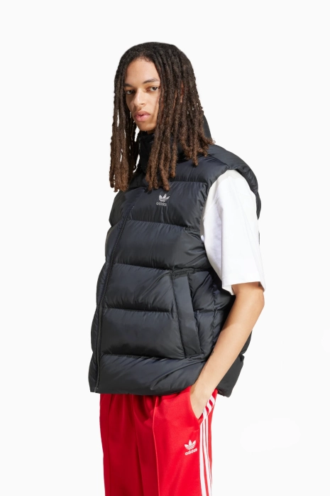 Prsluk adidas Tonal Puffer - Crno