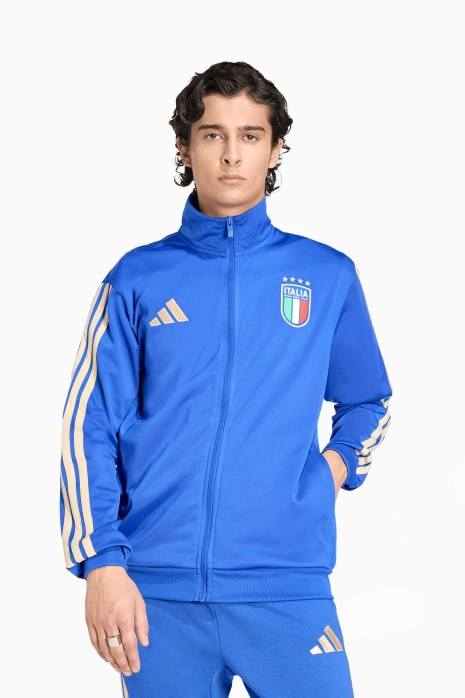 Блуза adidas Италия 2026 DNA Track Top - син