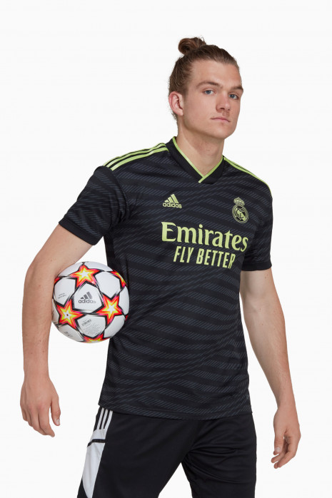 Футболка adidas Real Madrid 22/23 3rd - черный | Футбольная обувь