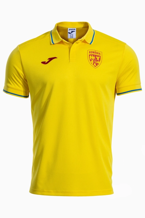 Тениска Joma Румъния 2026 Suporter Polo - жълто