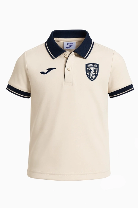 Tricou Joma România 2026 Presentation Polo Junior - Bej