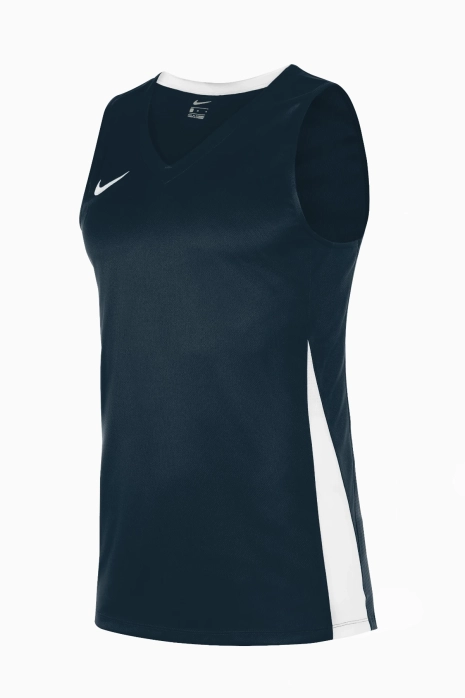 Koszulka bez rękawów Nike Team Basketball - Granatowy