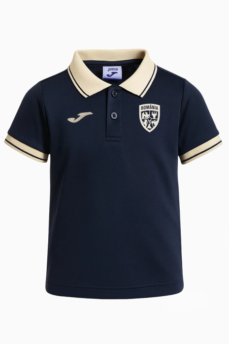 Tricou Joma România 2026 Presentation Polo Junior - Albastru marin