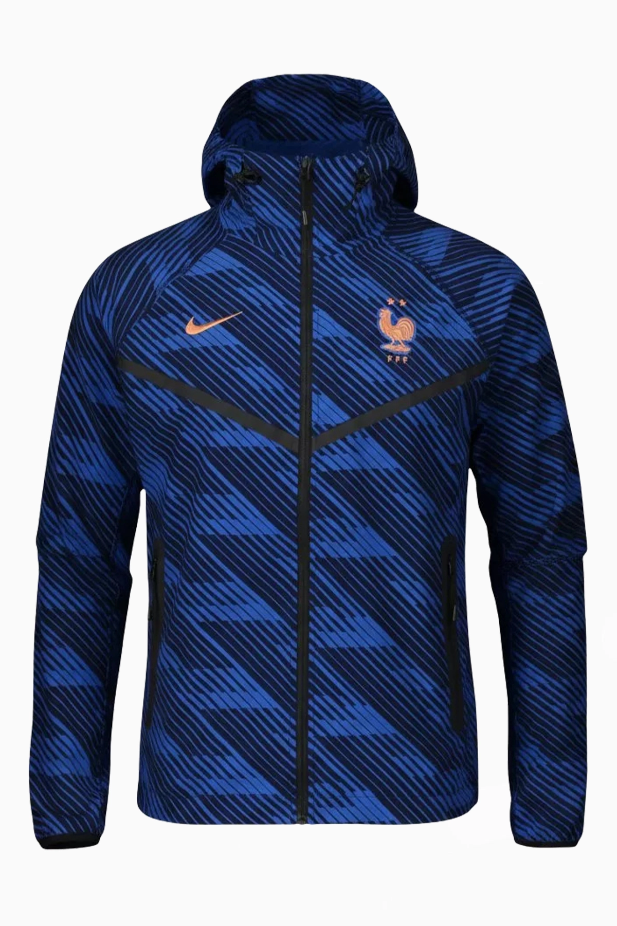 Jachetă Nike France 2026 Tech Woven - Albastru | Magazin de fotbal