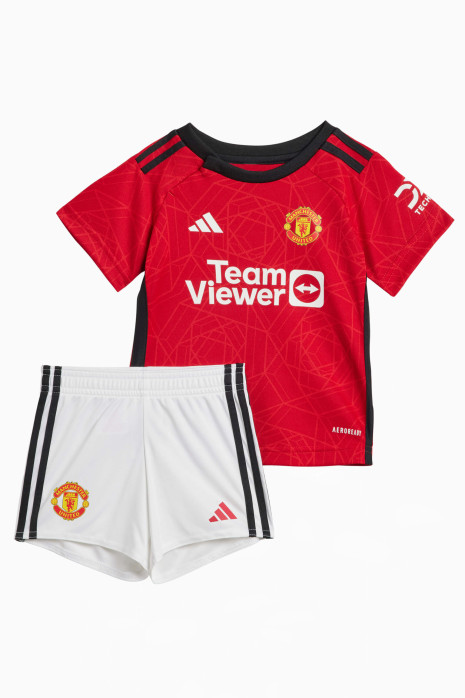 Σετ Ποδοσφαιρικής Εμφάνισης adidas Manchester United 23/24 Home Little Kids