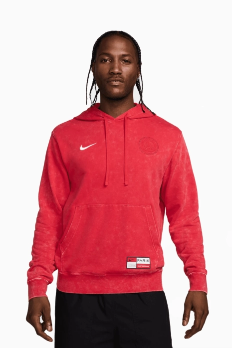 Pulover Nike PSG 24/25 Club - Rdeča