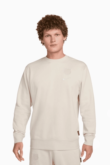 Nike FC Barcelona 24/25 Club Sweatshirt - Beige