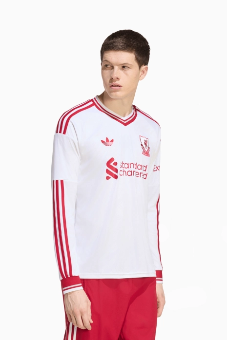 Langärmliges Shirt adidas Originals Liverpool FC 26/27 Away Replica - Weiß