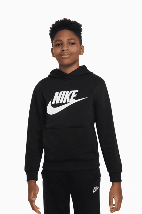 Bluza z kapturem Nike Sportswear Club Fleece Junior - Czarny