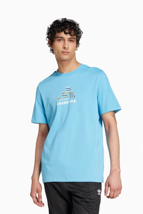T-shirt adidas Argentina 2024 Fan Graphic - sky blue