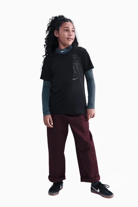Tričko Nike PSG 25/26 Tee Junior - čierna