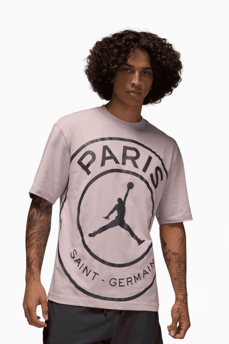 Футболка Nike PSG x Jordan 25/26 Logo Tee - рожевий