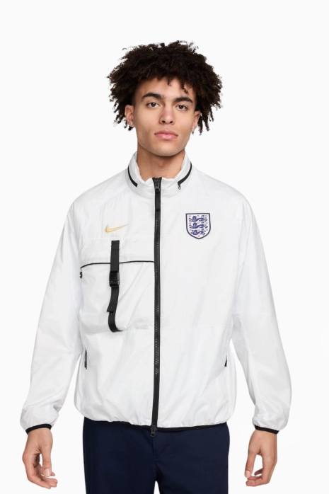 Jachetă Nike England 2024 Halo Anthem - Alb
