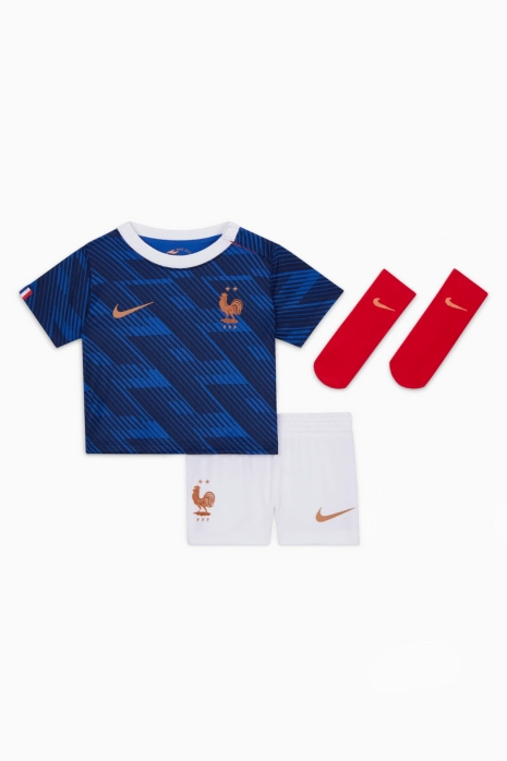 Футбольная форма Nike France 2026 Home Stadium Little Kids - синий