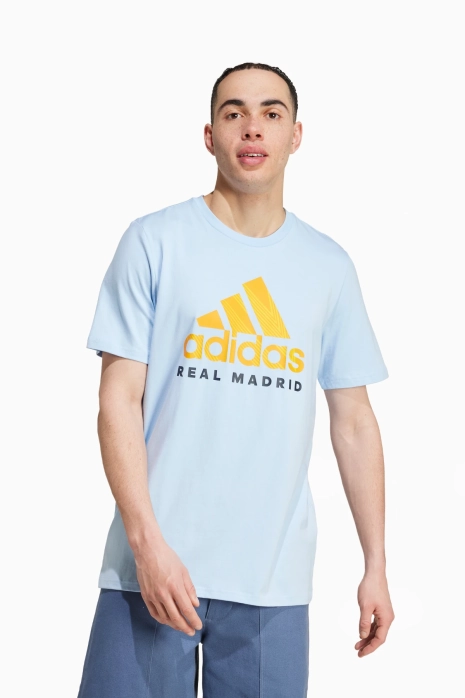 adidas Real Madrid 24/25 Seasonal Graphic T-Shirt - himmelblau