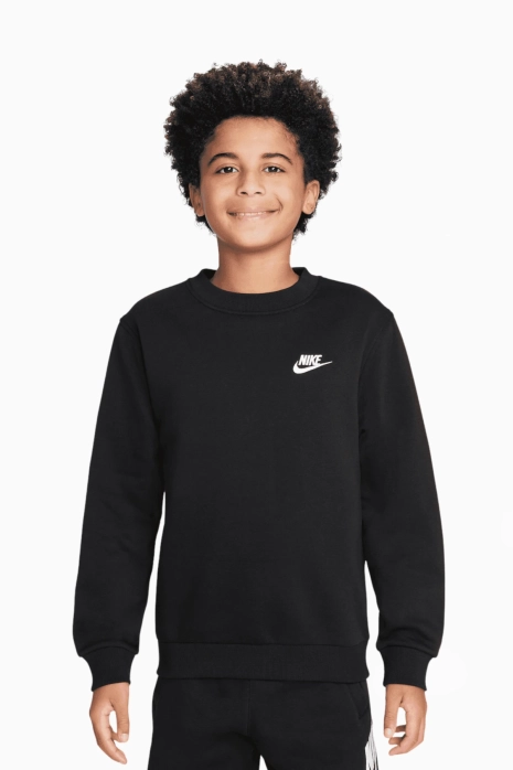 Блуза Nike Sportswear Club Fleece Junior - черен