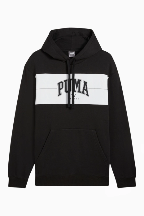 Kapüşonlu svetşört Puma Squad - Siyah