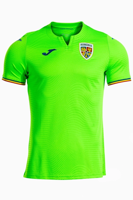 Koszulka Reprezentacji Rumunii Joma 2026 Goalkeeper Replica - Limonkowy