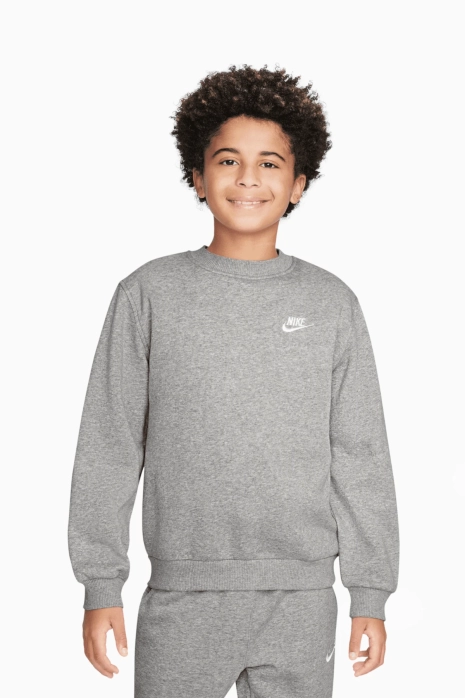 Блуза Nike Sportswear Club Fleece Junior - Сив