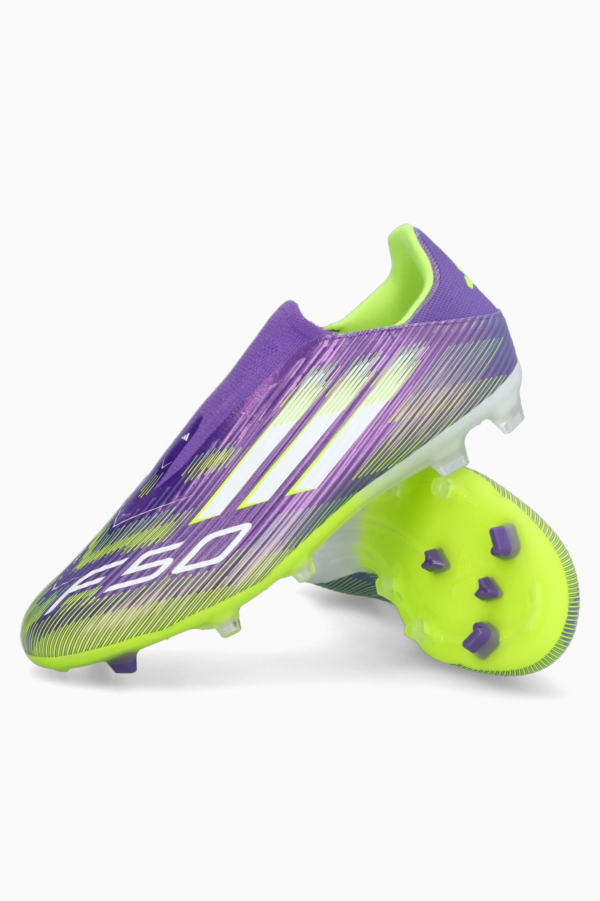 Ghete de fotbal adidas F50 League LL FG/MG - Violet | Magazin de