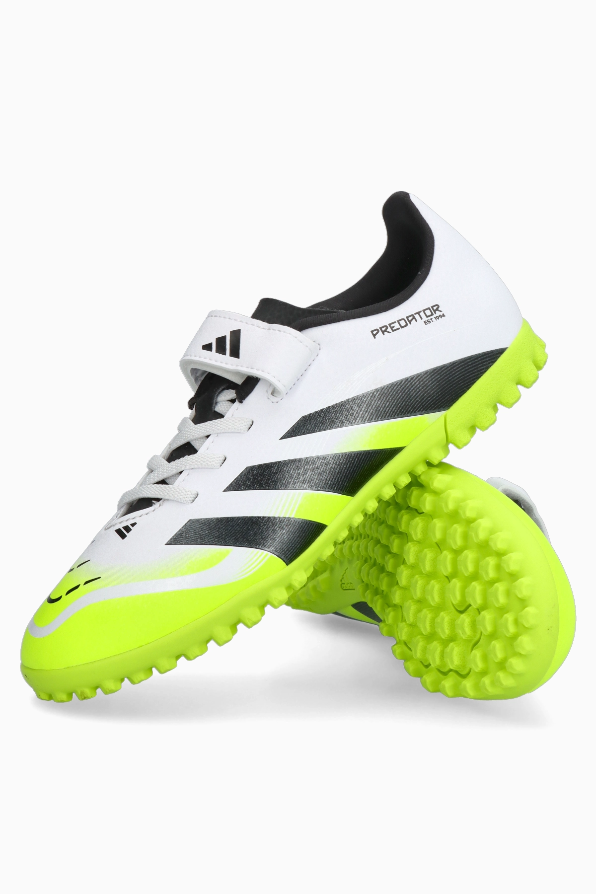 adidas Predator Club Hook-and-Loop TF Junior - White