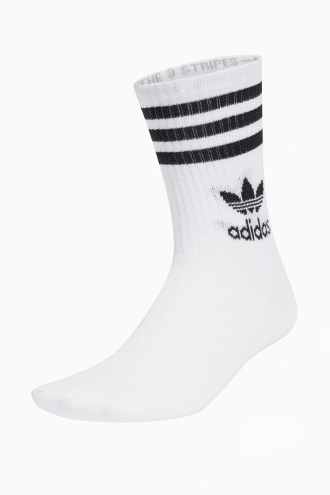 Шкарпетки adidas 3 Stripes Crew 6 Pairs - Білий