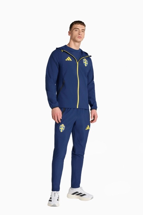 Jachetă adidas Suedia 2026 Tiro Travel Full-Zip - Albastru marin