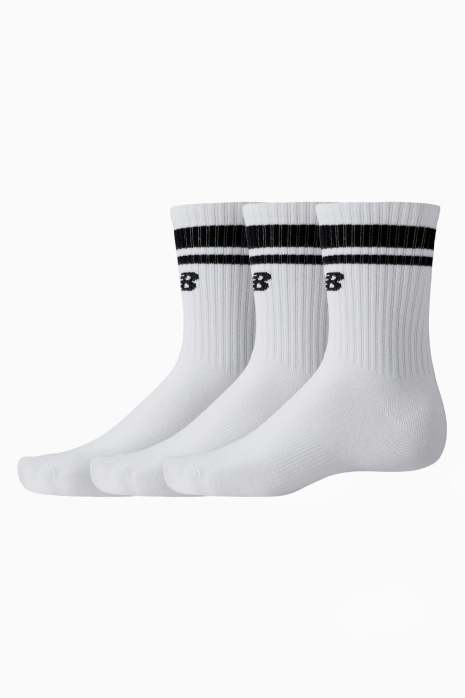 Socks New Balance Essentials Line 3 Pairs - White