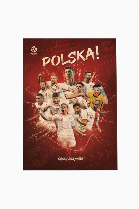 Plakat de la selección de Polonia 40x60 cm