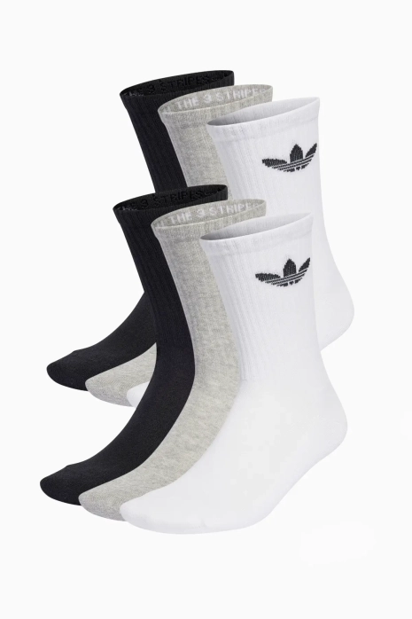 Шкарпетки adidas Trefoil Cushion Crew 6 Pairs - багатобарвний