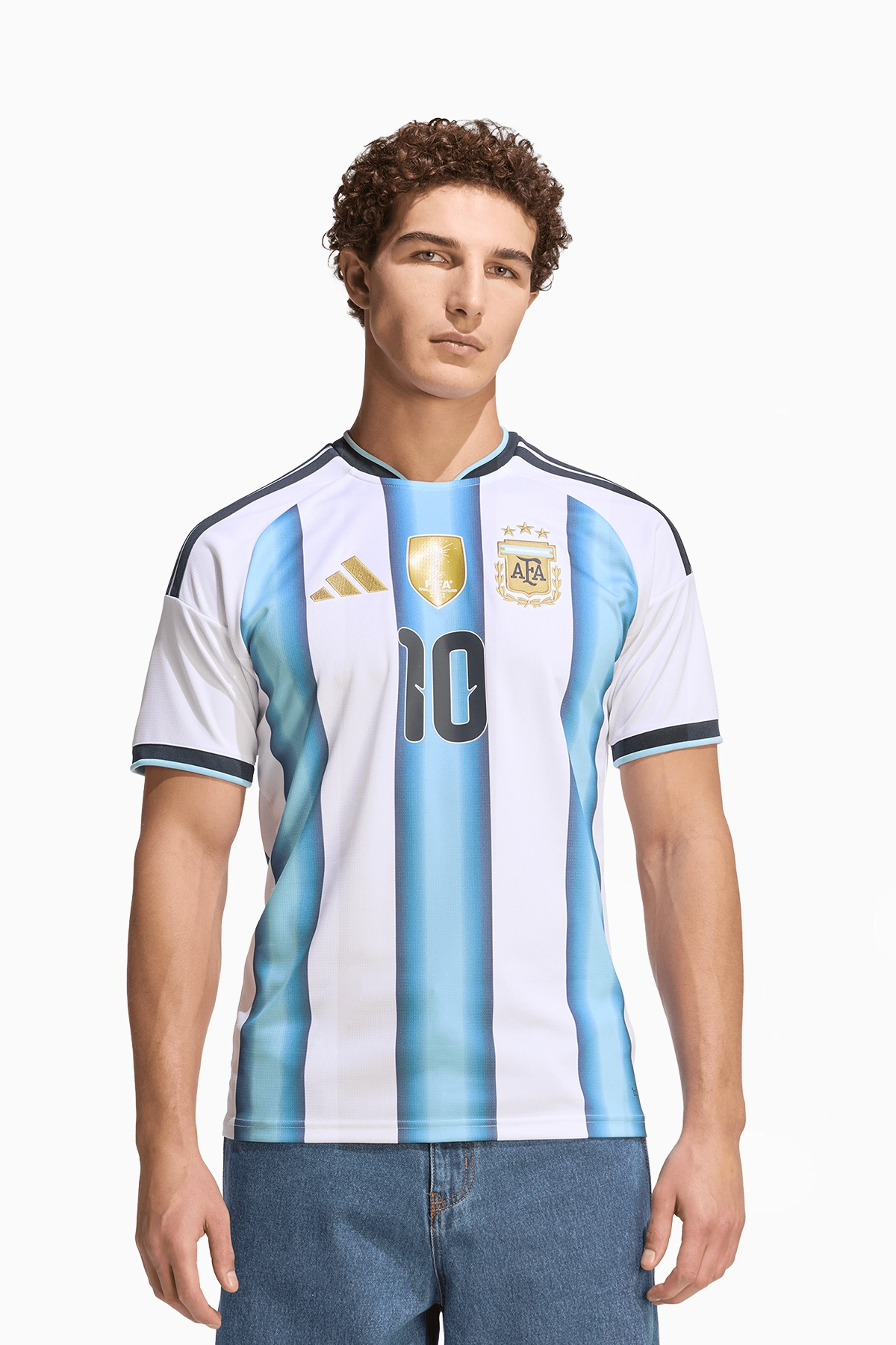 T-Shirt adidas Argentina 2026 Home Replica Messi 10