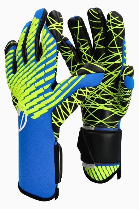 Воротарські рукавички Uhlsport Fangmaschine Cybertec Ultragrip HN - синій