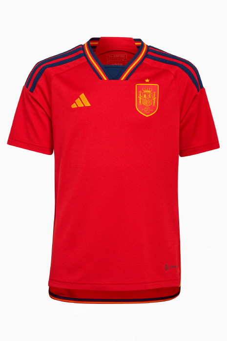 Koszulka adidas Hiszpania 2022 Domowa Junior