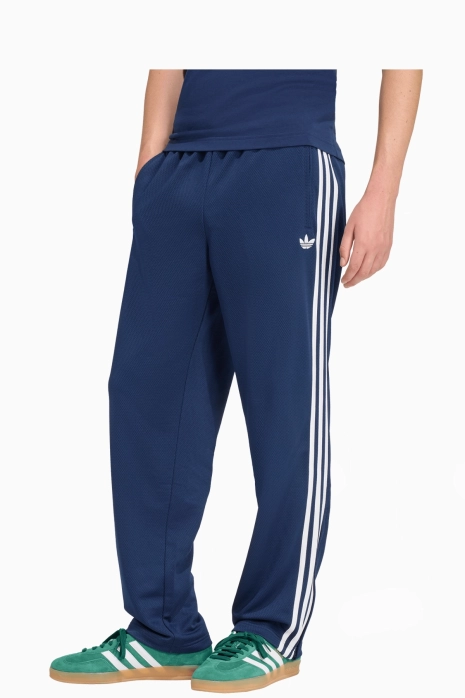 Pantaloni adidas Firebird Adicolor Mesh Track - Albastru