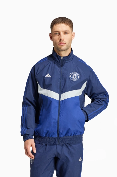 adidas Manchester United 24/25 Seasonal Sweatshirt - Navy blau