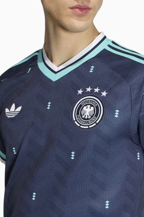 Tricou adidas Originals Germany 2026 Away Replica - Albastru