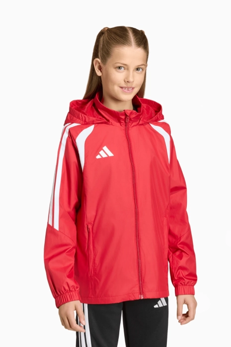 яке adidas Tiro 26 League Windbreaker Junior - червен