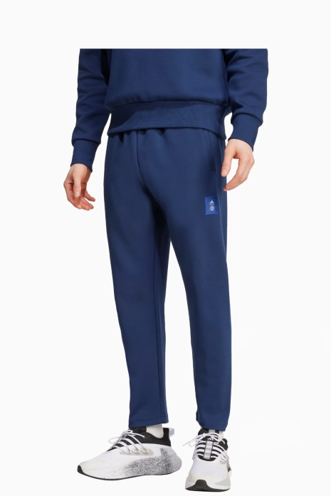 Pants adidas Manchester United 24/25 Seasonal Doubleknit - Navy blue