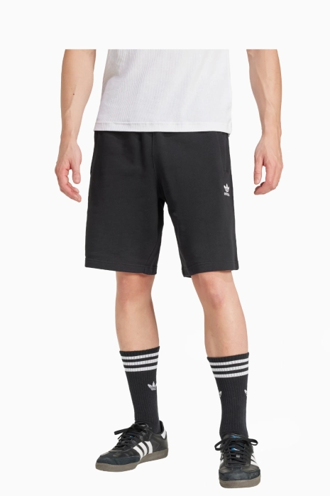 Rövidnadrág adidas Essentials Trefoil - Fekete