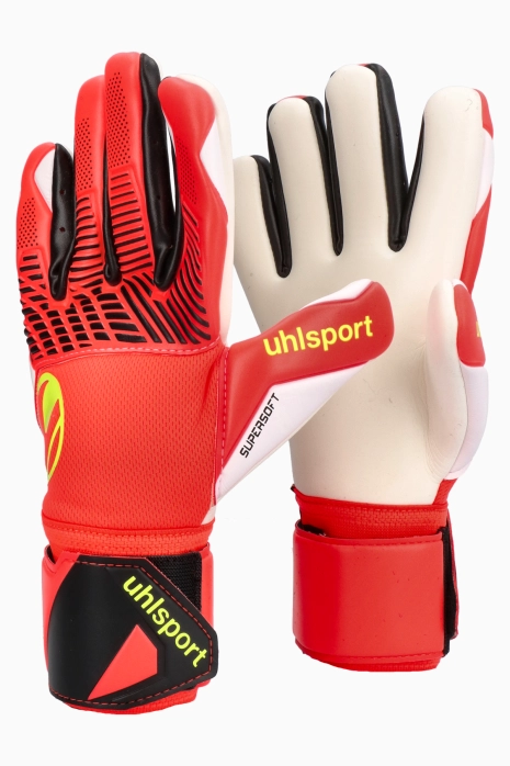 Brankárske rukavice Uhlsport FM ZNE Supersoft HN - Červená