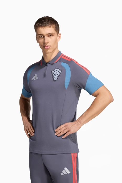 Tricou adidas Croatia 2026 Tiro Polo - Violet