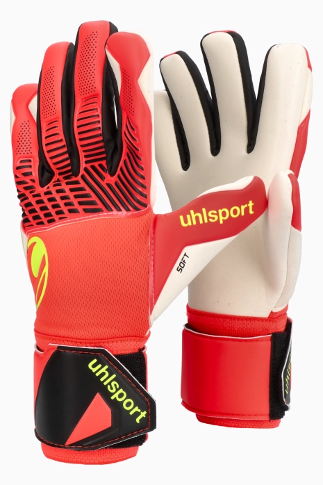 Brankárske rukavice Uhlsport FM ZNE Soft HN Pro - Červená