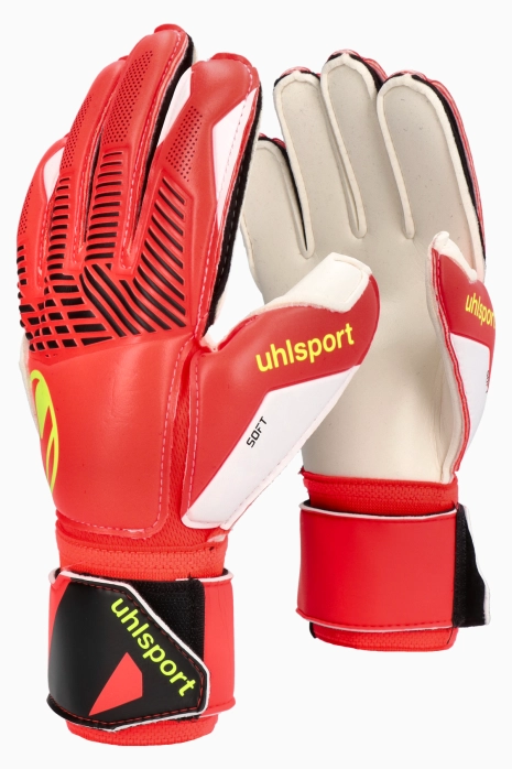 Brankárske rukavice Uhlsport FM ZNE Soft Flex Frame - Červená