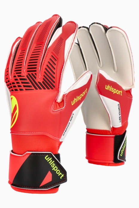 Brankárske rukavice Uhlsport FM ZNE Starter Soft - Červená