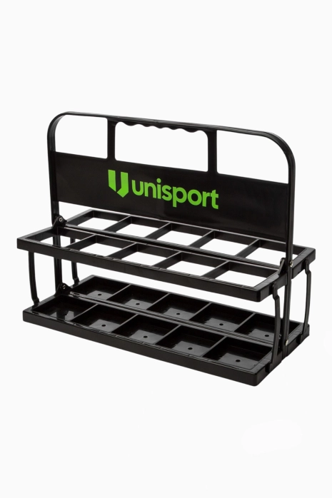 Uchwyt na bidony Unisport 10 szt. - Czarny